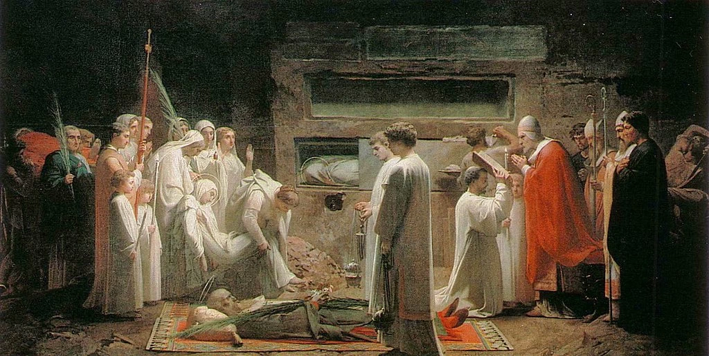 I martiri nelle catacombe - Musée d'Orsay, Parigi
